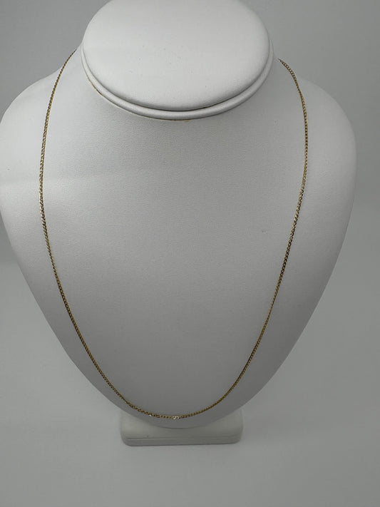 CUBAN TWO-TONE 14K GOLD, UNISEX