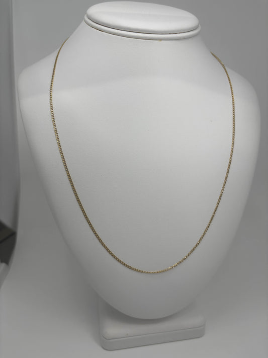 CUBAN TWO-TONE 14K GOLD, WOMEN