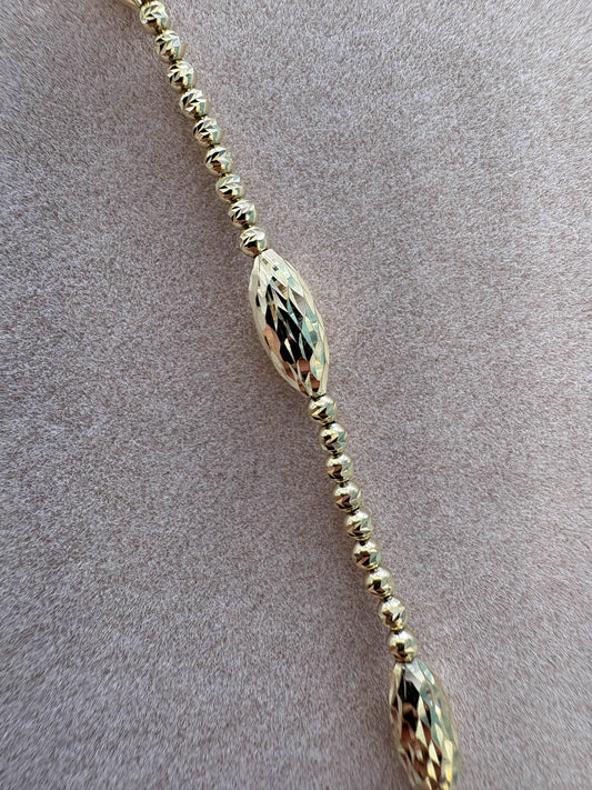 BEADED 14K GOLD, WOMEN