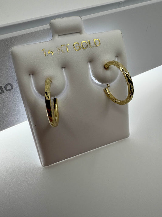 HOOP 14K GOLD, WOMEN
