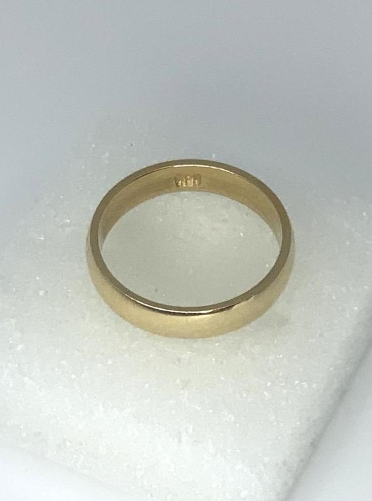 Anillo 6.5mm Oro 14K