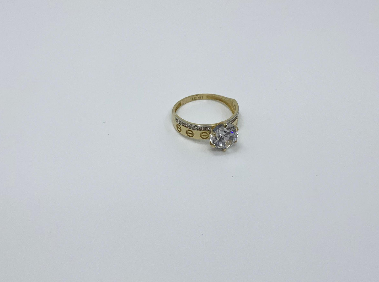 Anillo 8.0mm Oro 14K