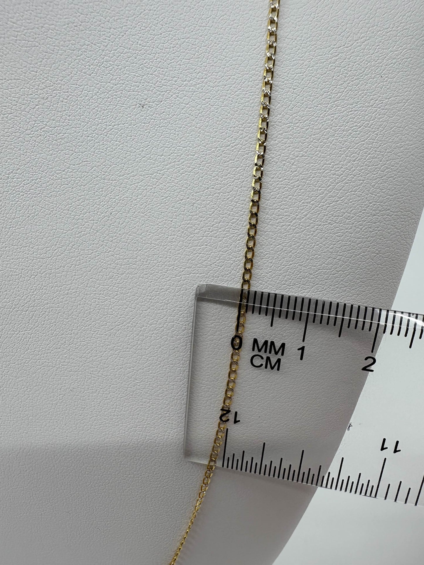 CUBAN TWO-TONE 14K GOLD, UNISEX