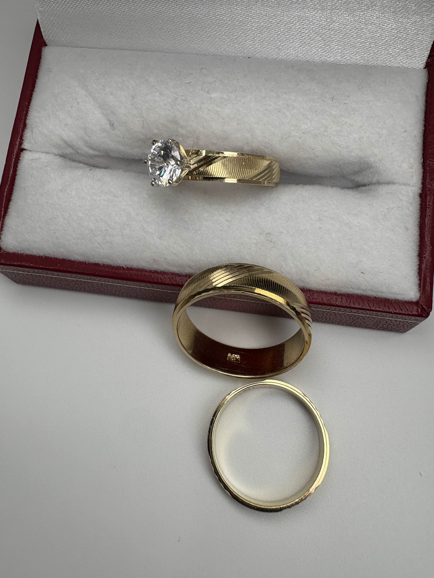 SOLITAIRE 14K GOLD, WOMEN