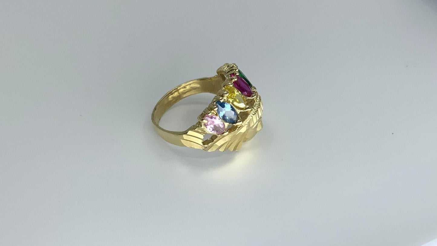 Anillo 9.0mm Oro 14K