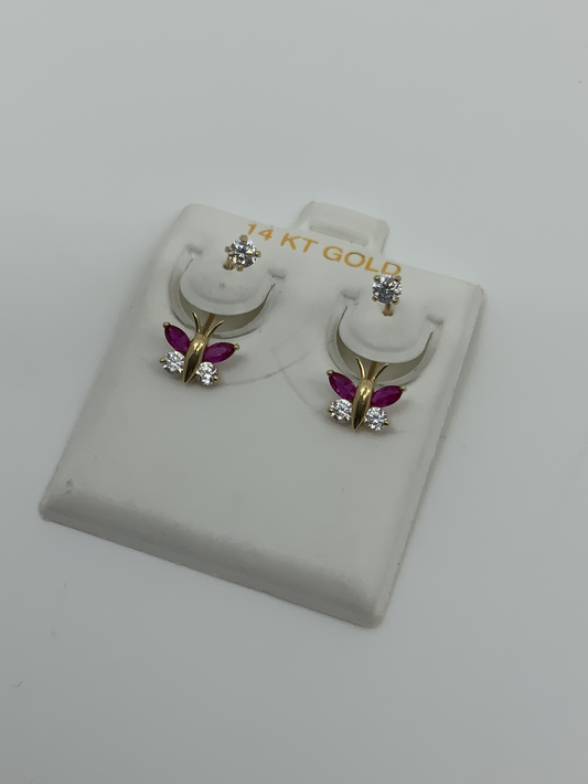 Earring 9.0mm 14K Gold