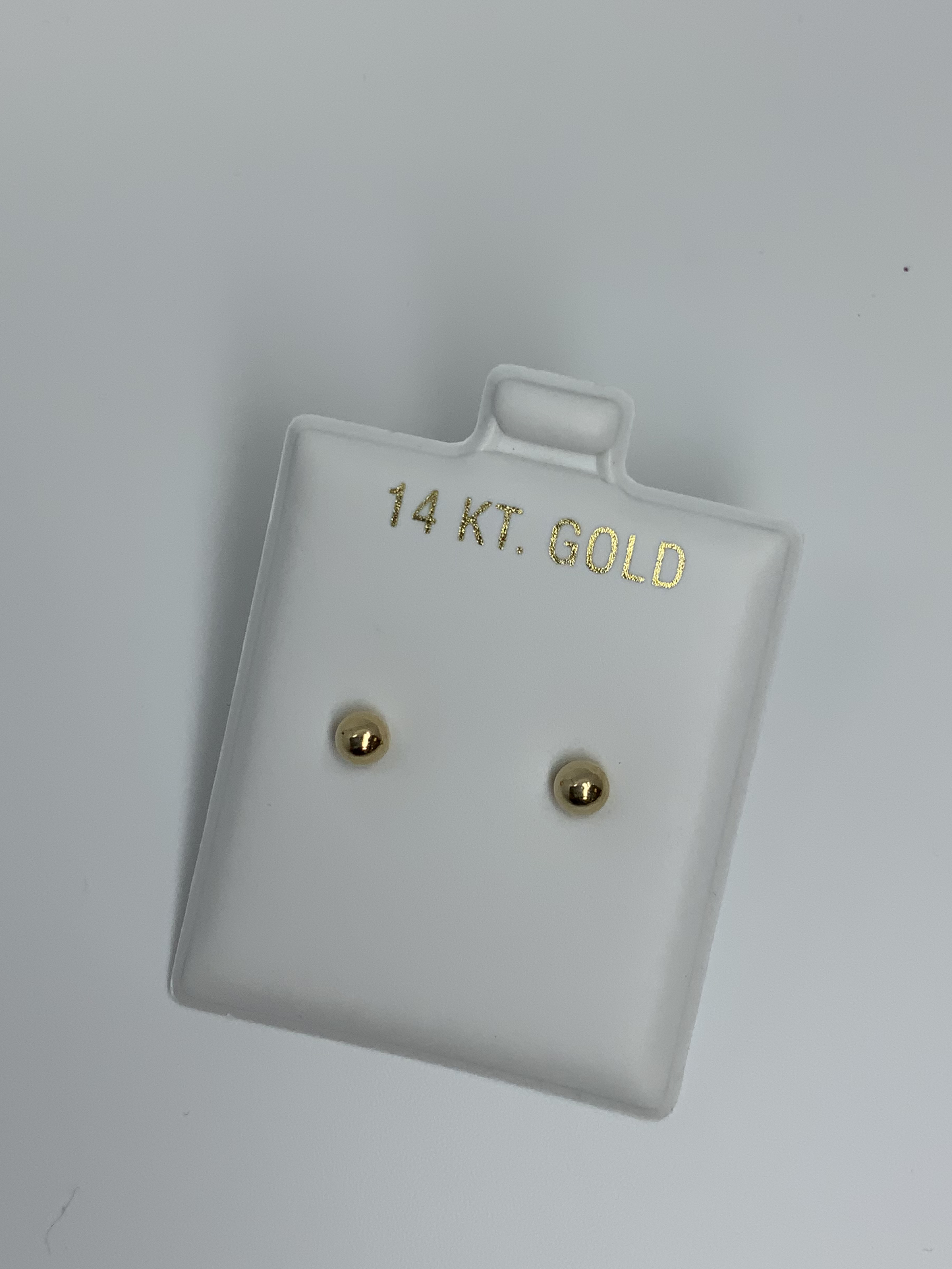 Earring 3.0mm 14K Gold