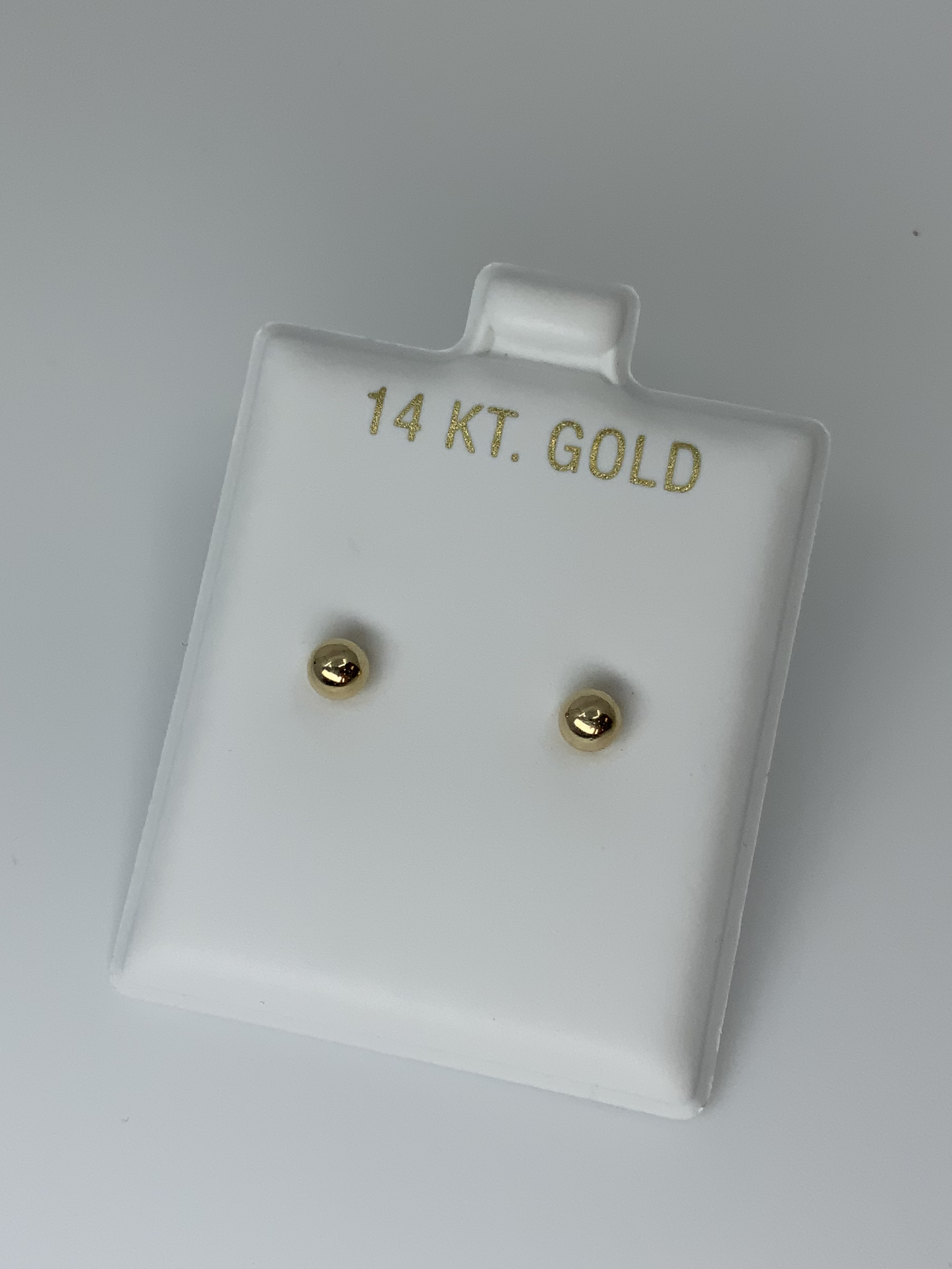 Earring 3.0mm 14K Gold