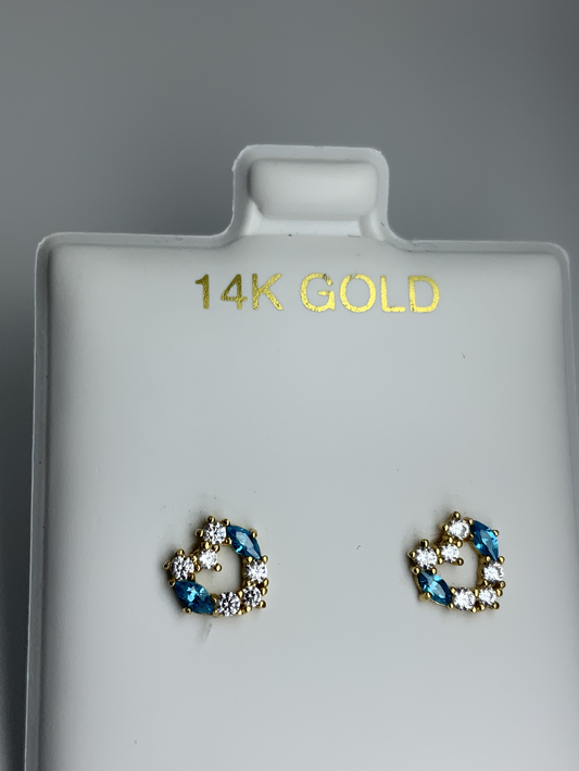 Earring 6.0mm 14K Gold