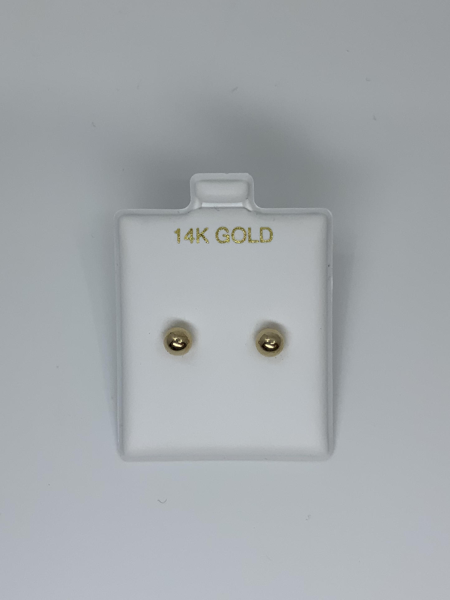 Earring 3.0mm 14K Gold