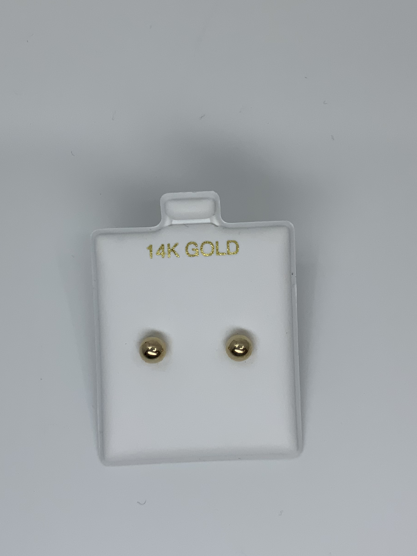 Earring 3.0mm 14K Gold