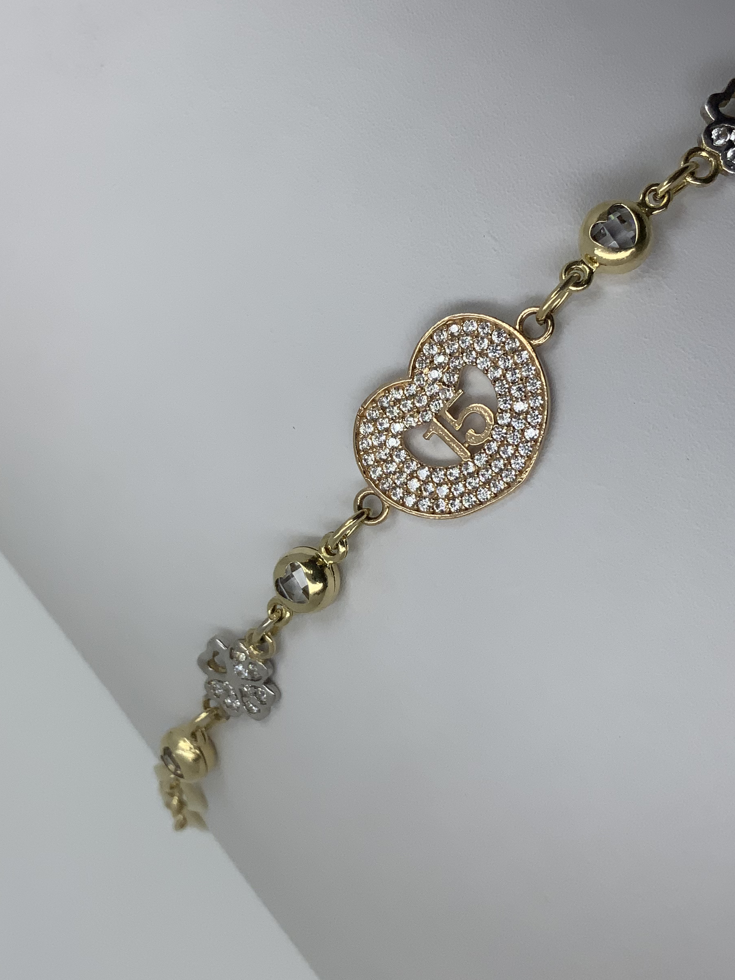 Pulsera 8.0mm Oro 14K