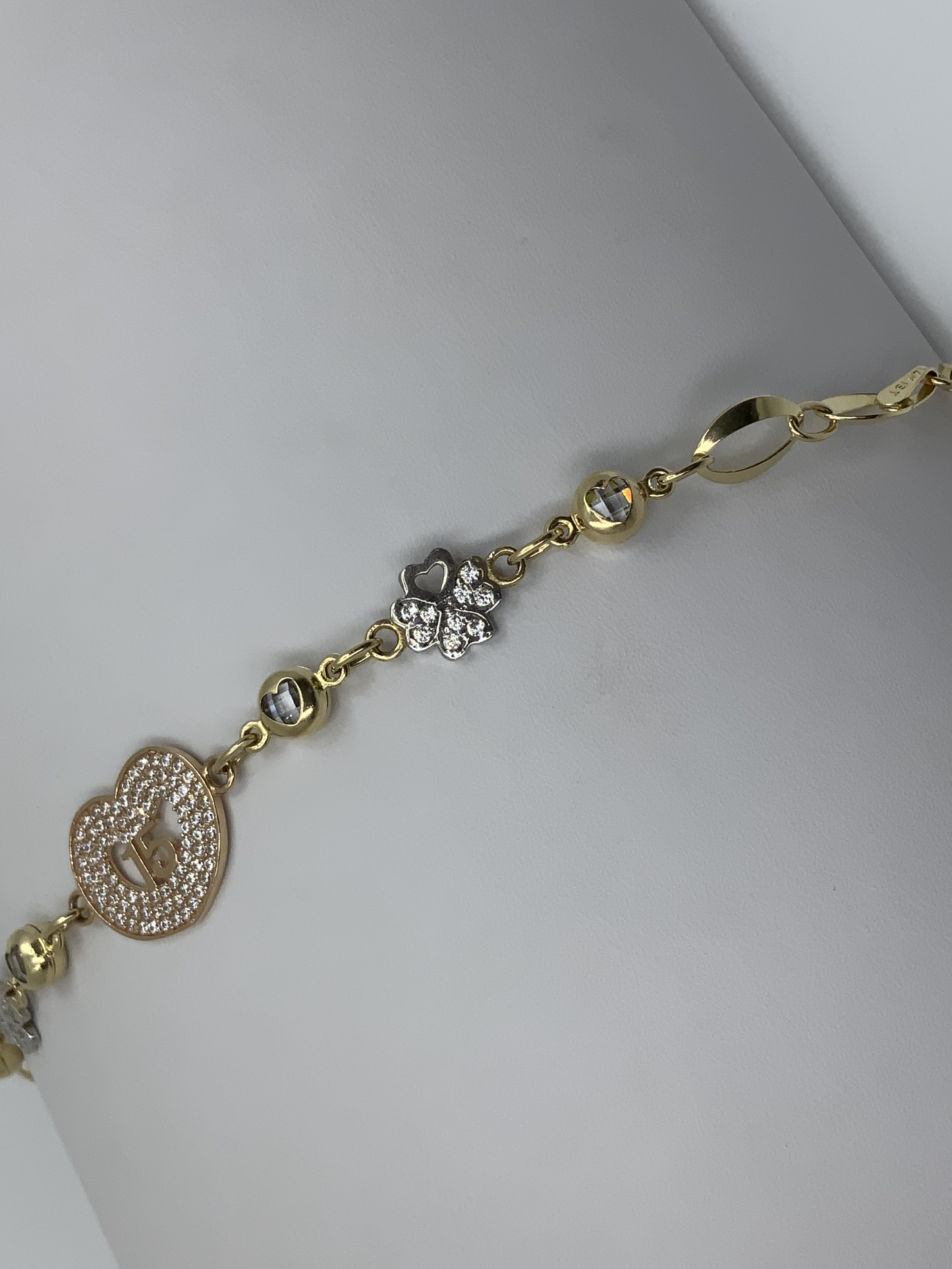 Pulsera 8.0mm Oro 14K