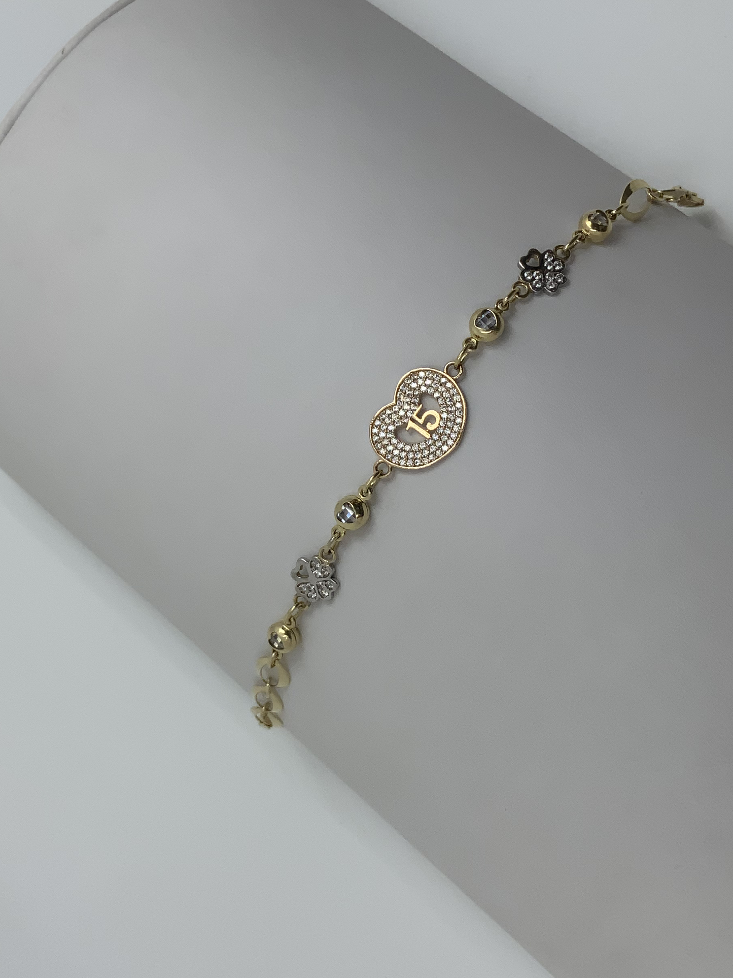 Pulsera 8.0mm Oro 14K