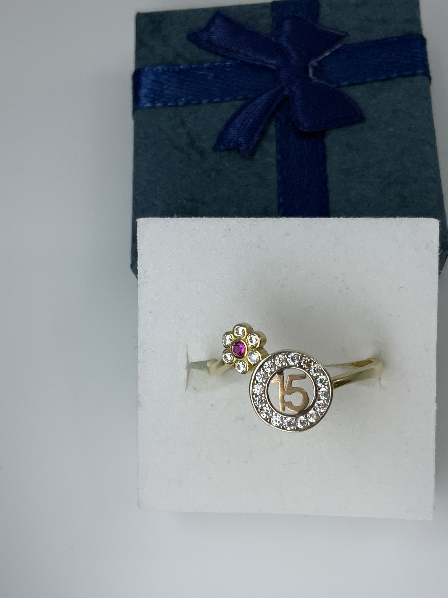 Ring 7.5mm Oro 14K