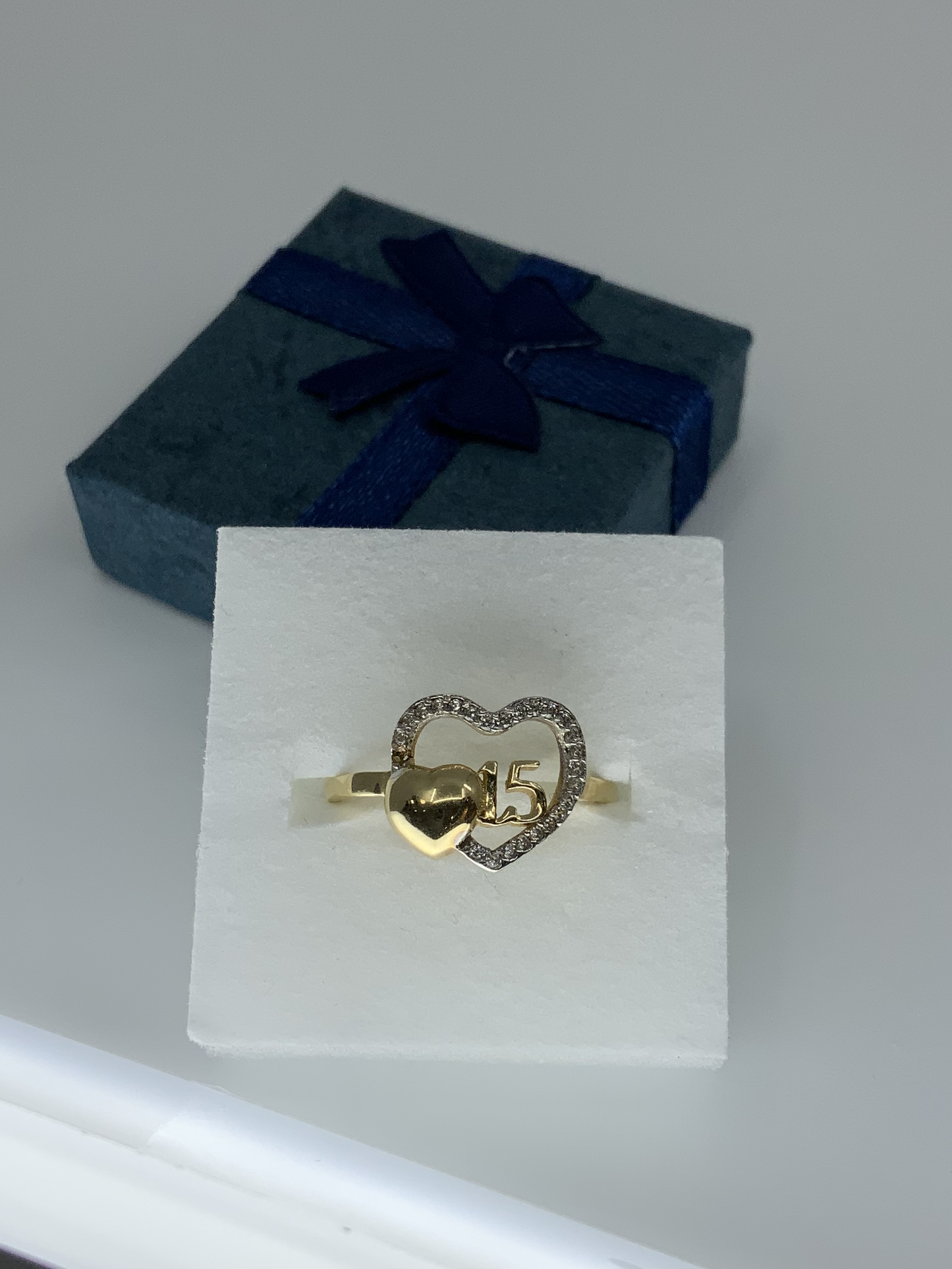 Ring 7.5mm Oro 14K