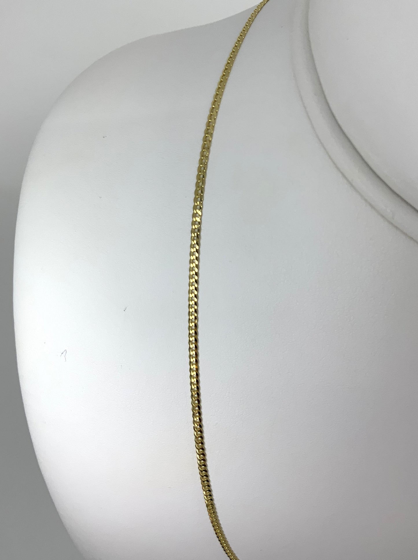 Cadena 2.0mm 18.0" Oro 14K Cuban