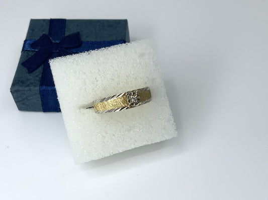 Anillo 7.5mm Oro 14K