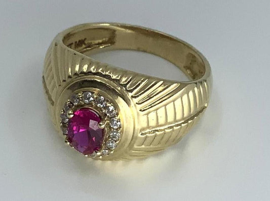 Anillo 12.0mm Oro 14K