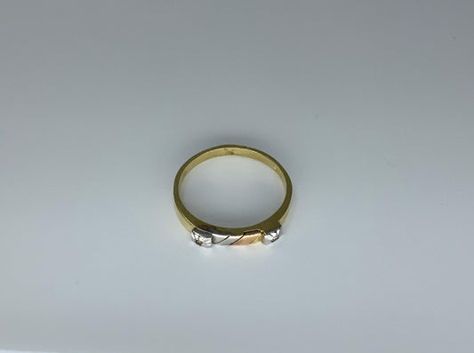 Anillo 7.5mm Oro 14K